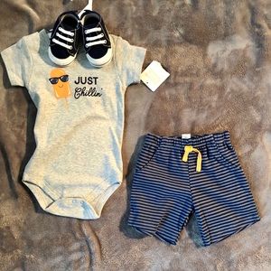 Hudson baby 3 piece set.